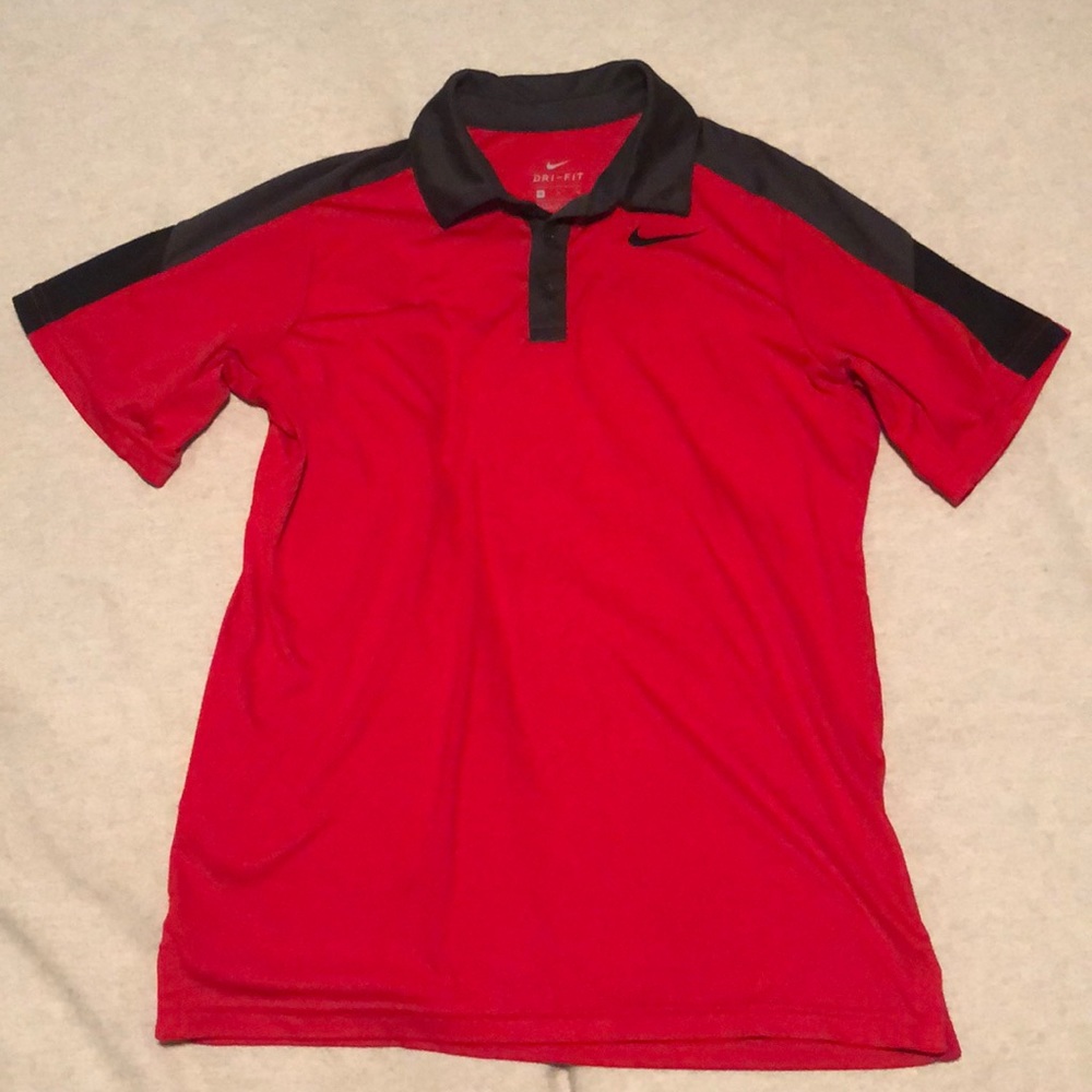 Boys Nike Dri-Fit Polo collared shirt
